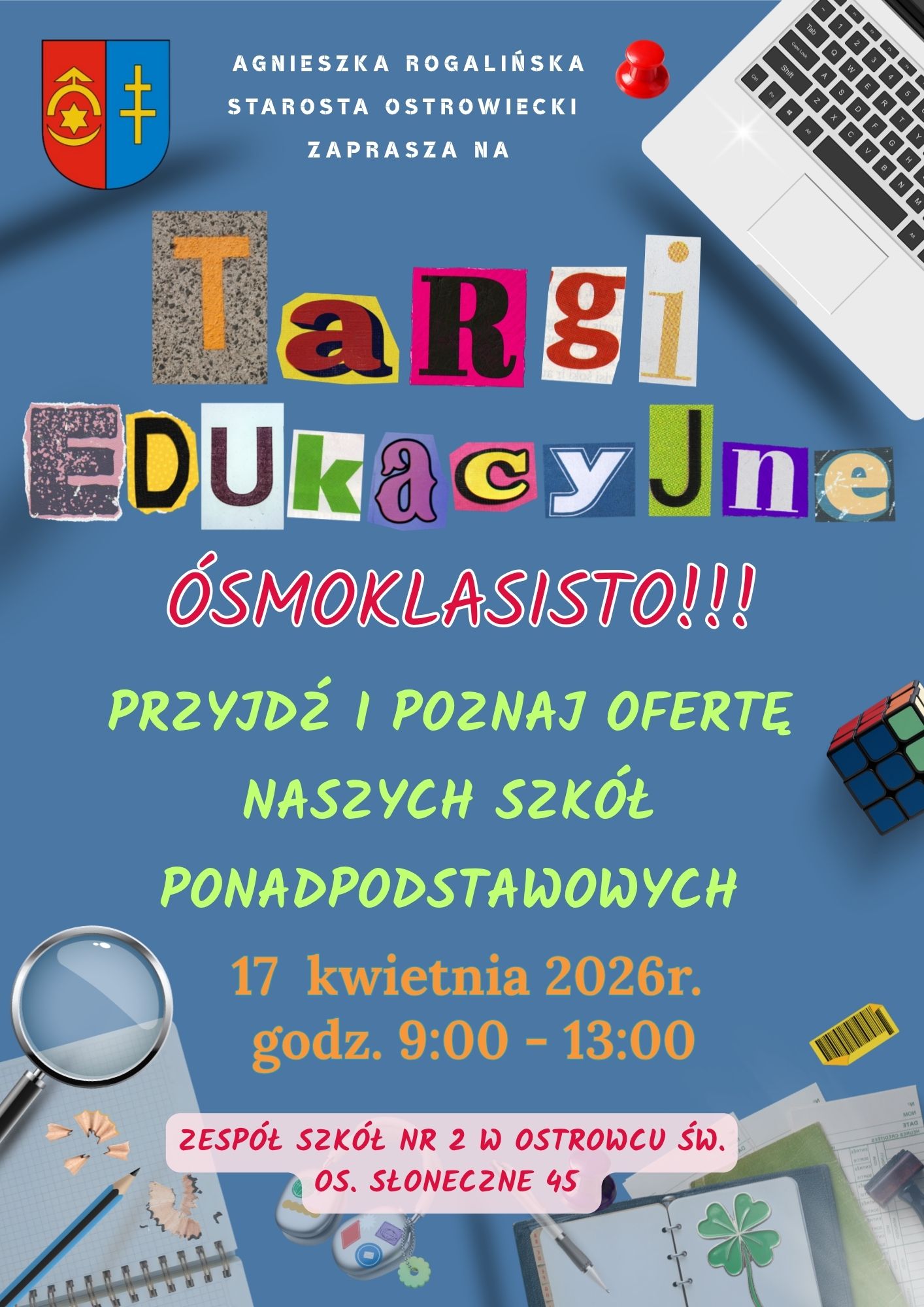 Targi Edukacyjne dla Ósmoklasistów