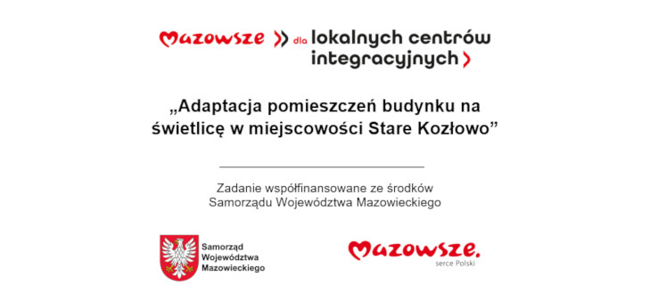 Mazowsze dla lokalnych centrów integracyjnych