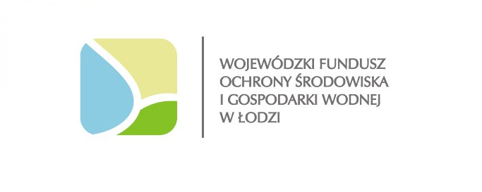 Logo z napisem Wojewódzki Fundusz Ochrony Środowiska i Gospodarki Wodnej w Łodzi
