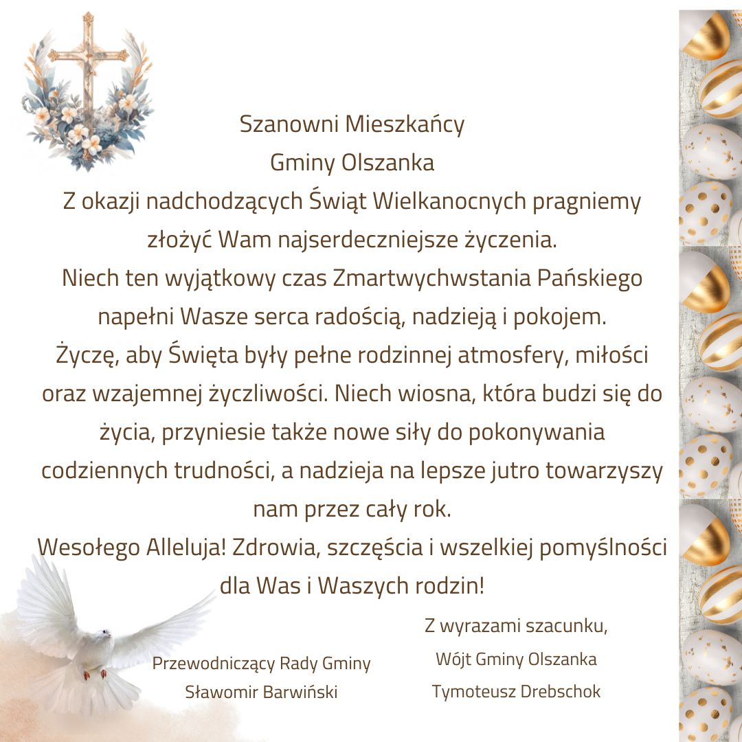  Życzenia Świąt Wielkanocnych