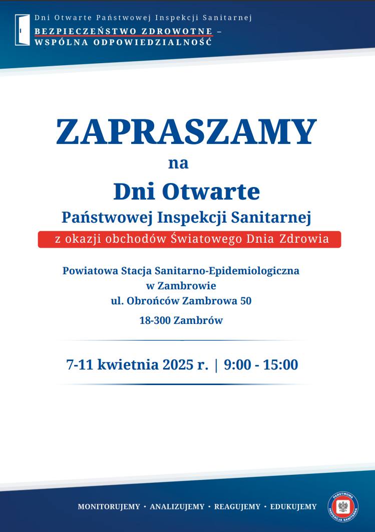 Dni otwarte w PSSE w Zambrowie