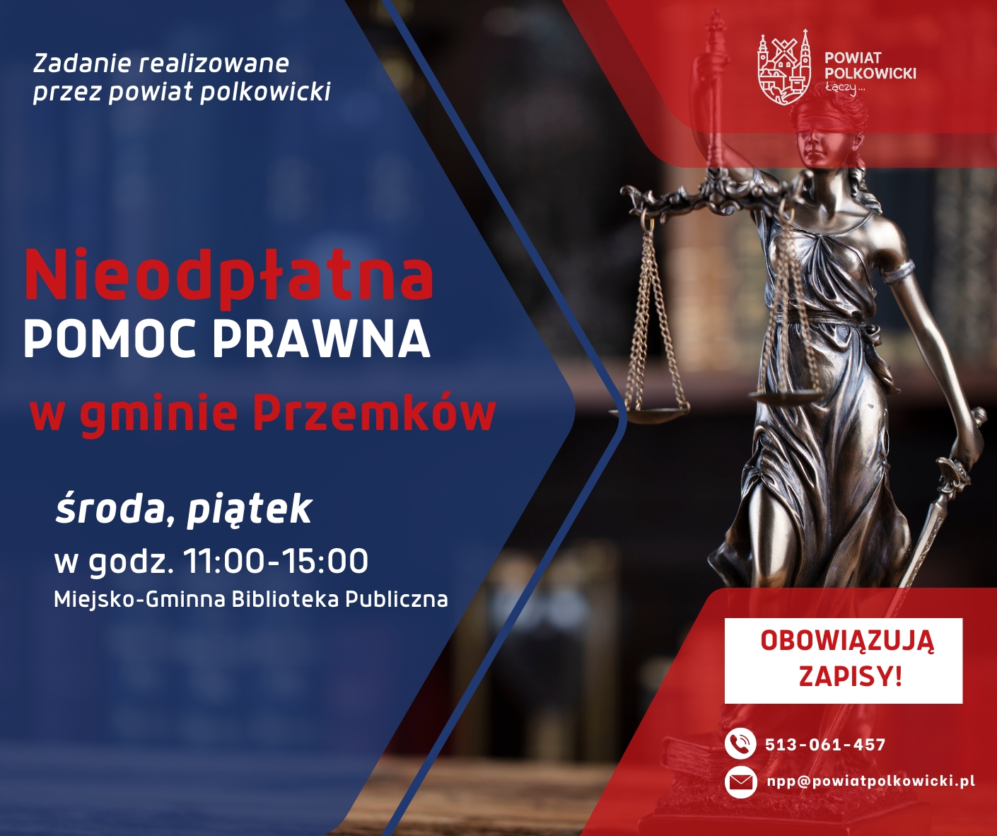 Nieodpłatna Pomoc Prawna w gminie Przemków