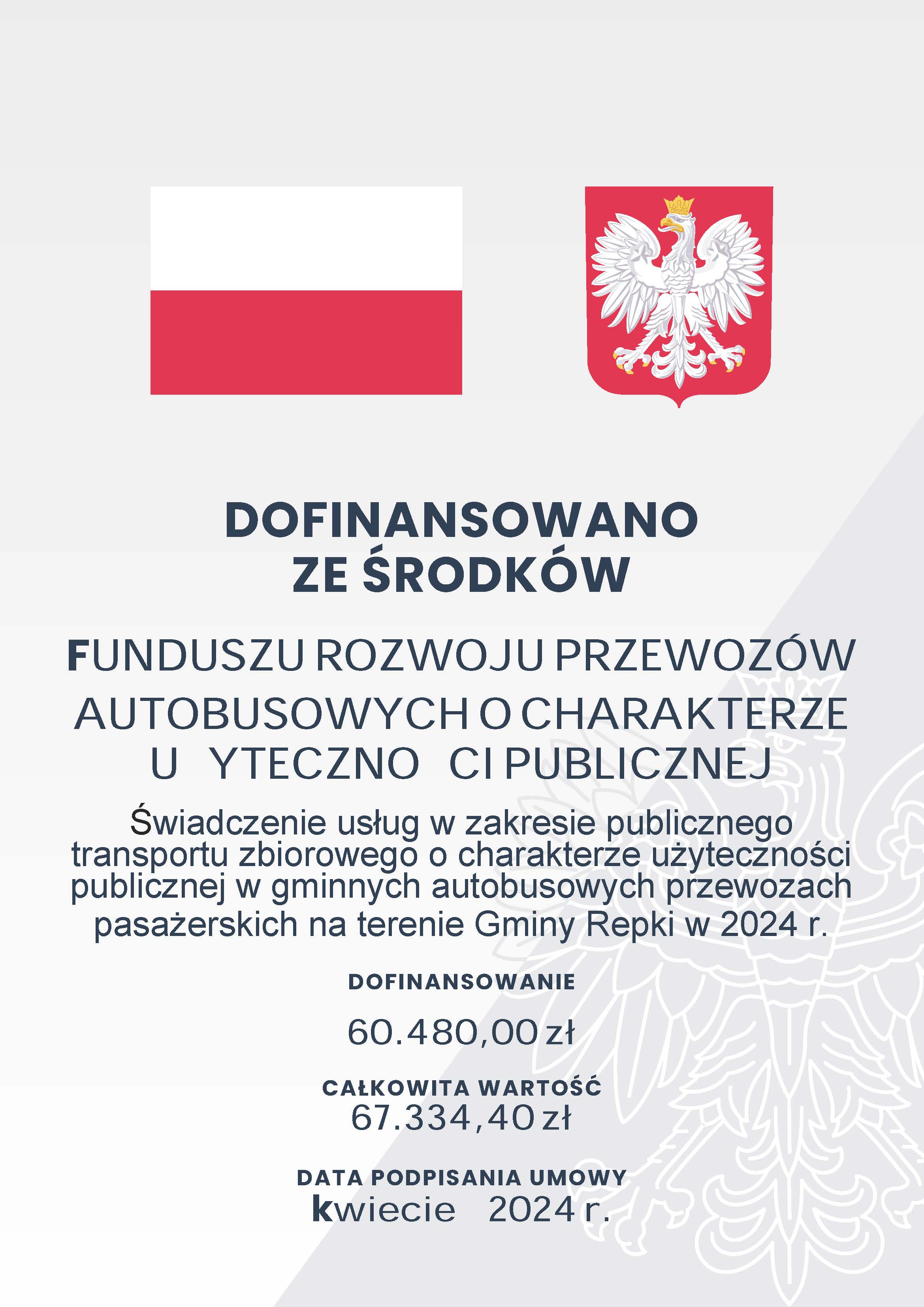 FUNDUSZU ROZWOJU PRZEWOZÓW AUTOBUSOWYCH O CHARAKTERZE UŻYTECZNOŚCI PUBLICZNEJ