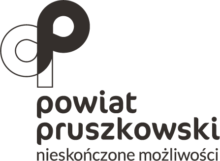 Logo - achromatyczne - Powiat Pruszkowski