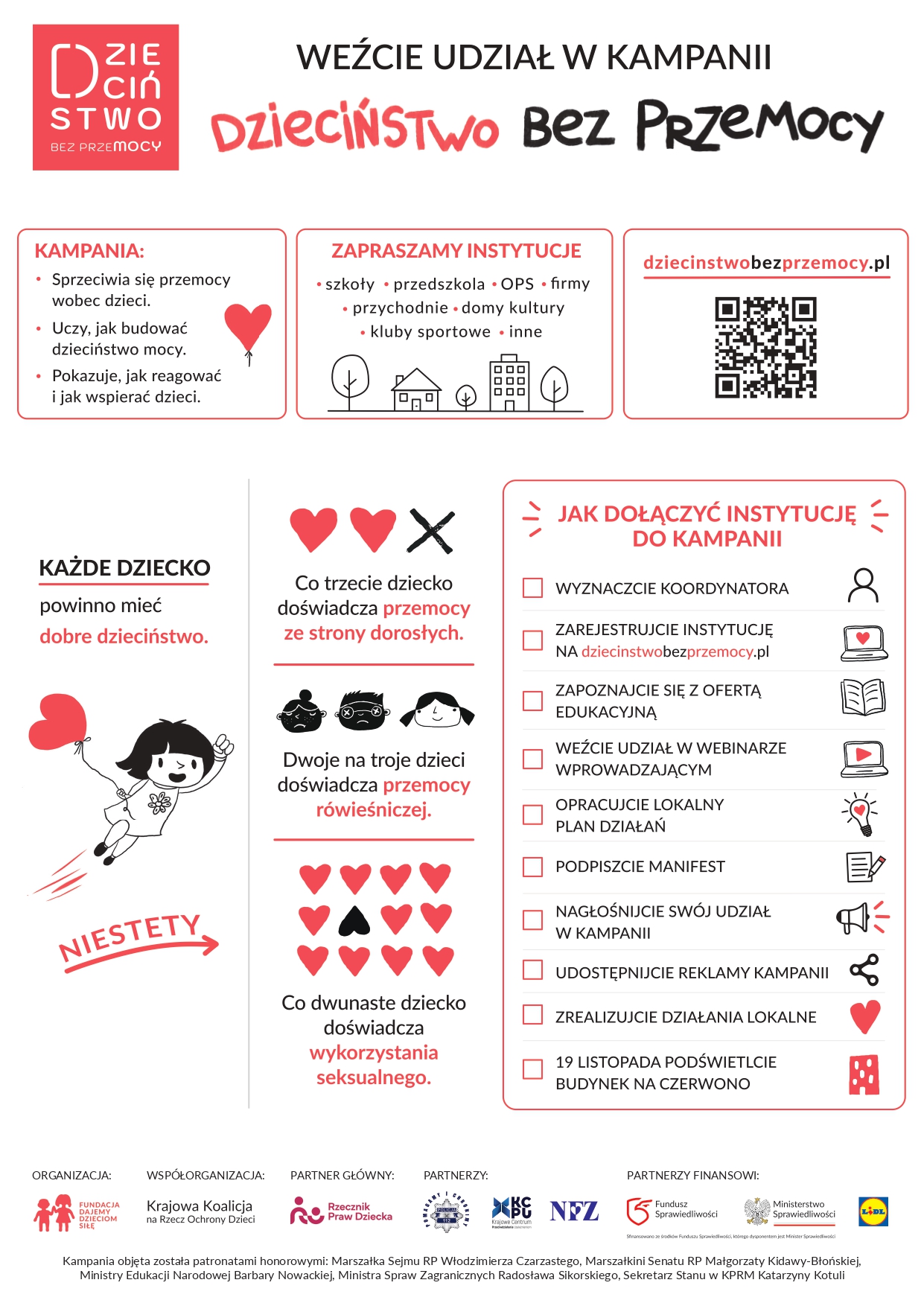 OGÓLNOPOLSKA KAMPANIA DZIECIŃSTWO BEZ PRZEMOCY