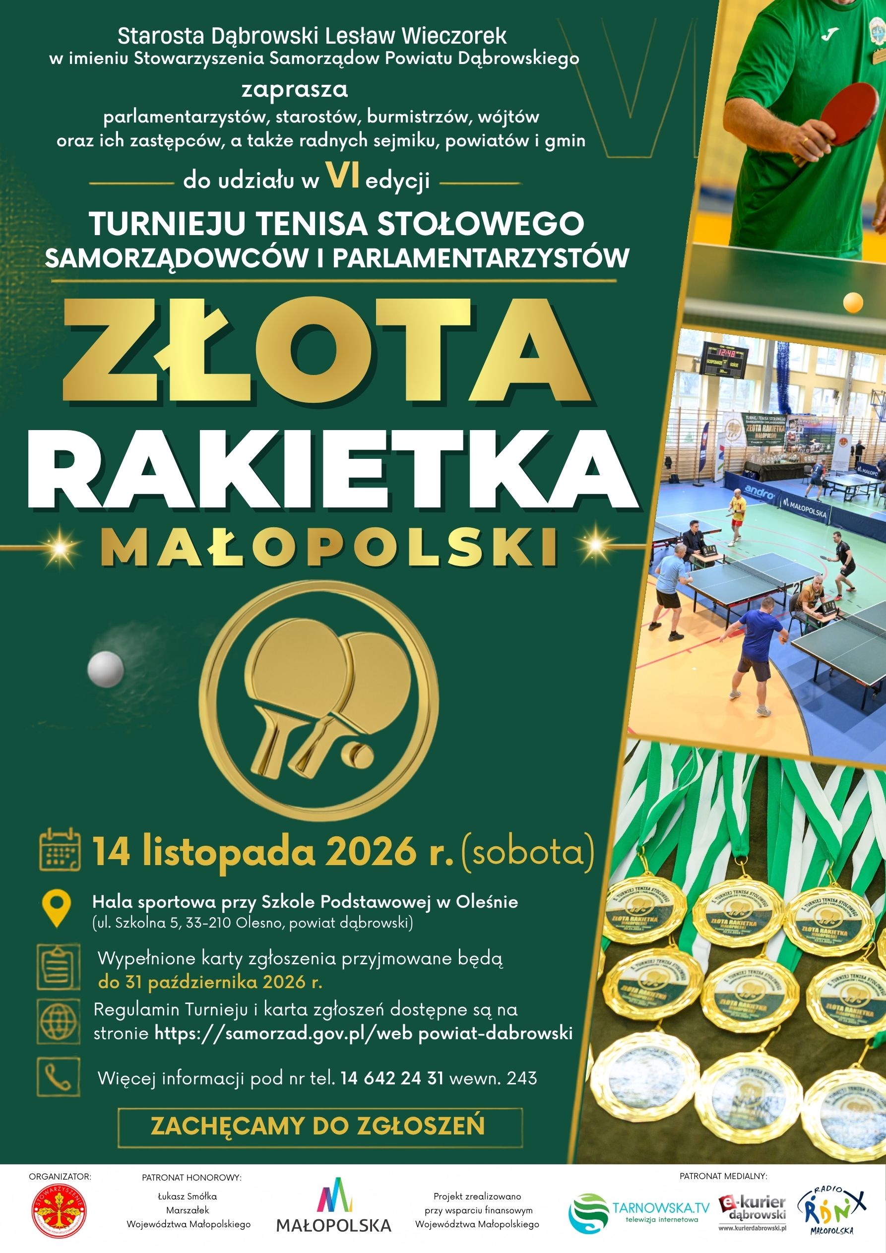Plakat informujący o wydarzeniu