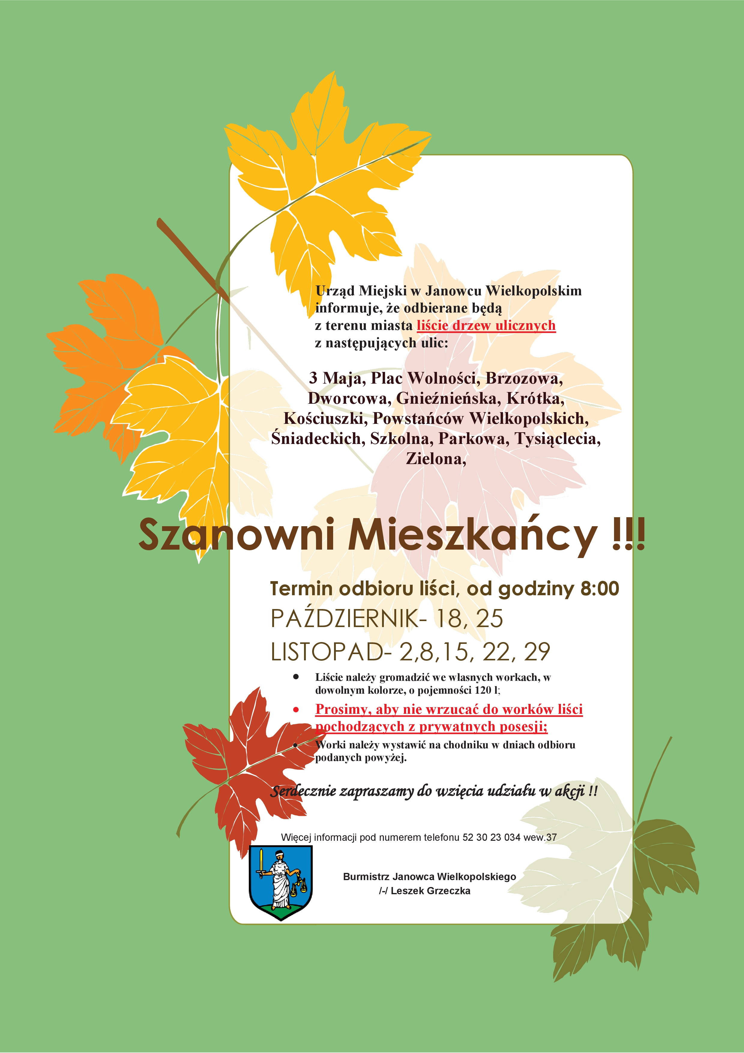 liście