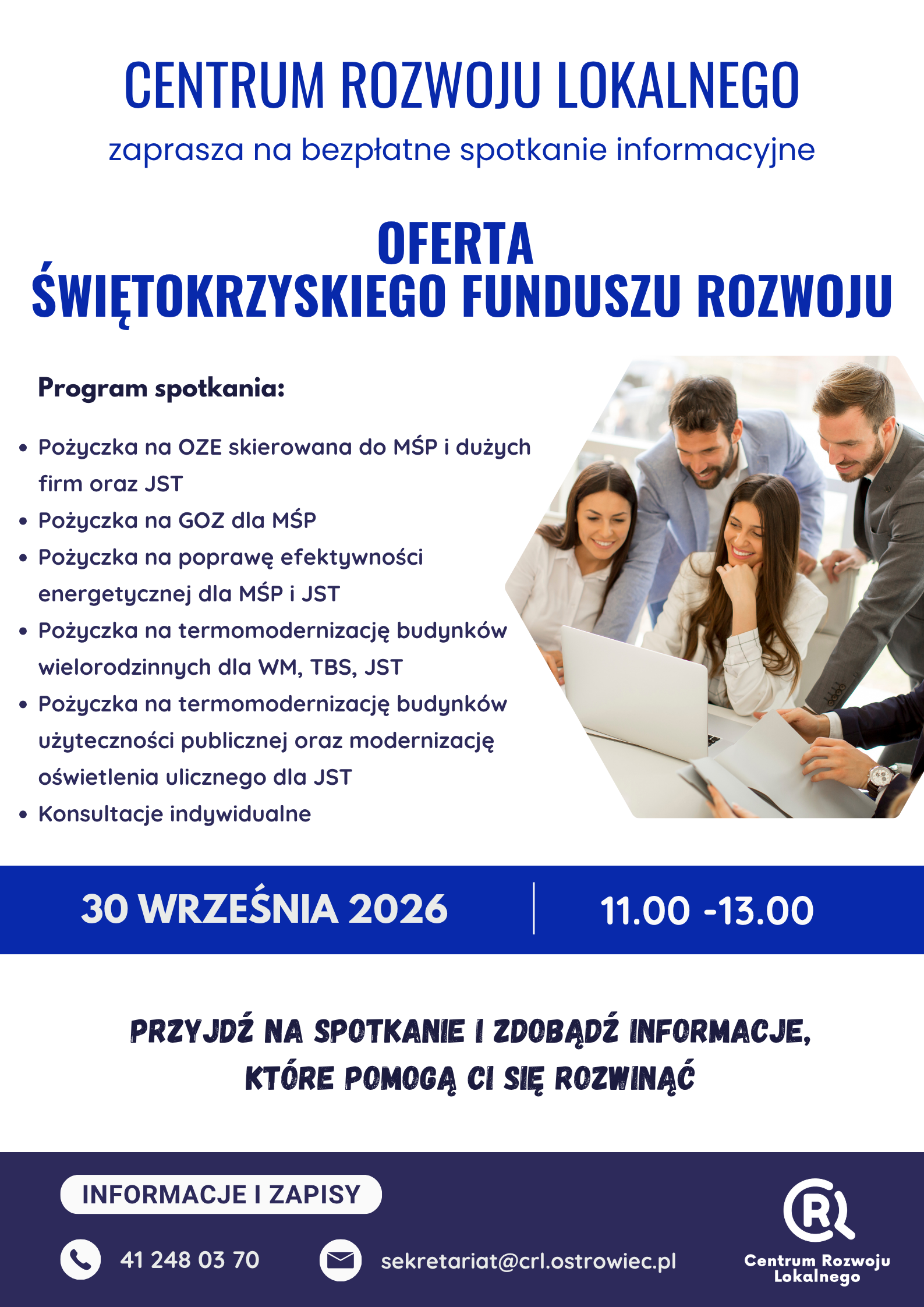 OFERTA ŚWIĘTOKRZYSKIEGO FUNDUSZU ROZWOJU