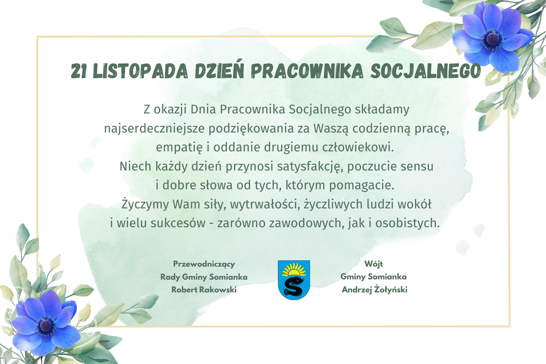Dzień Pracownika Socjalnego