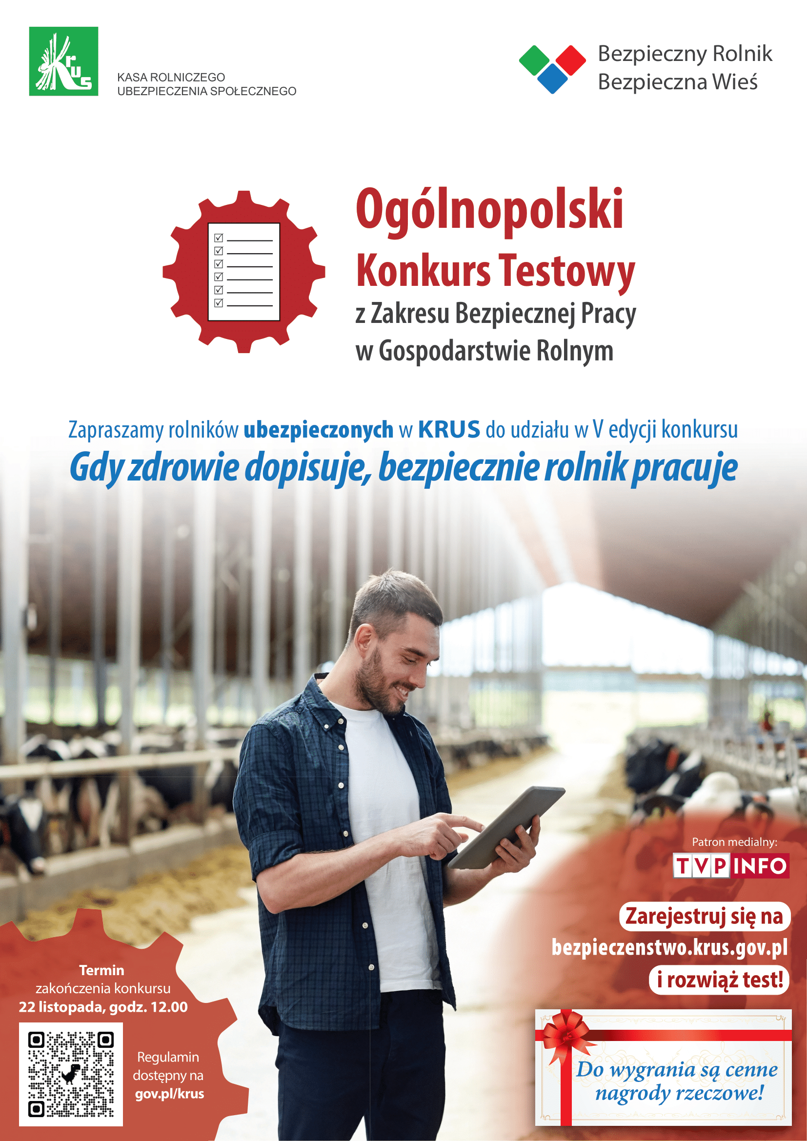 Ogólnopolski Konkurs Testowy plakat
