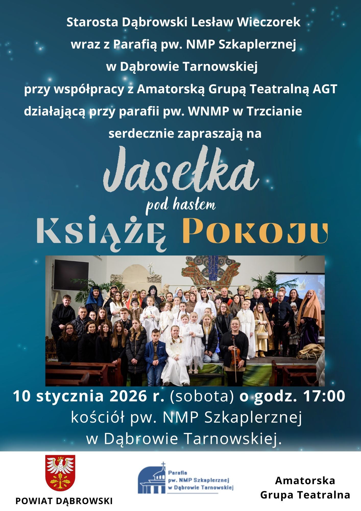 Plakat informujący o wydarzeniu