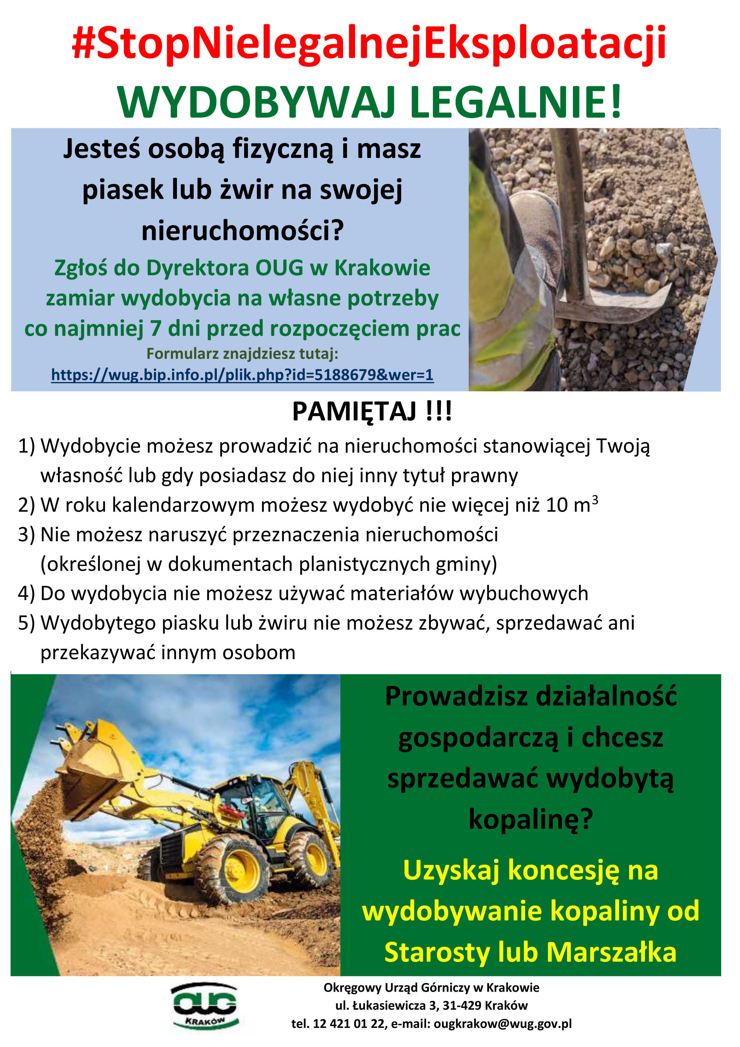 #Stop Nielegalnej Eksploatacji