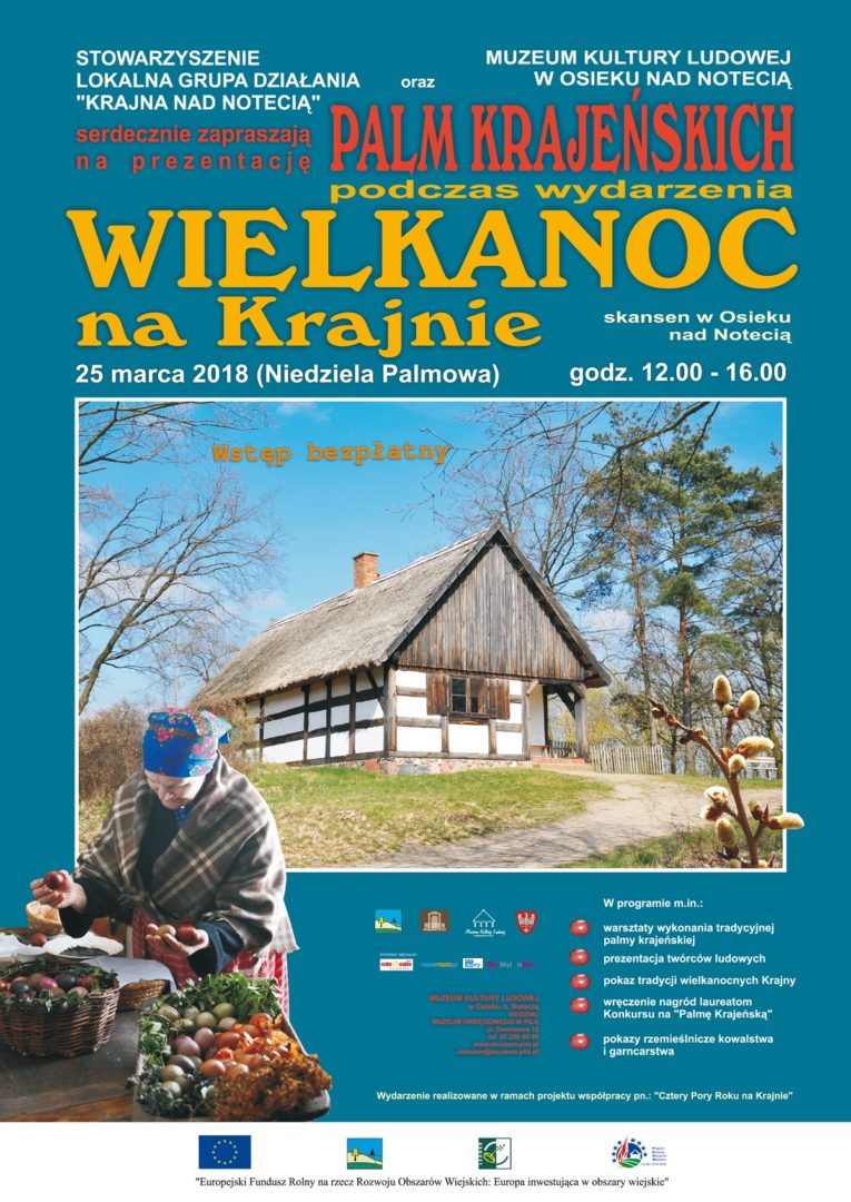 Plakat Wielkanoc na Krajnie 2018