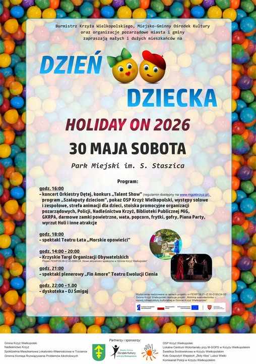Dzień Dziecka - zaproszenie