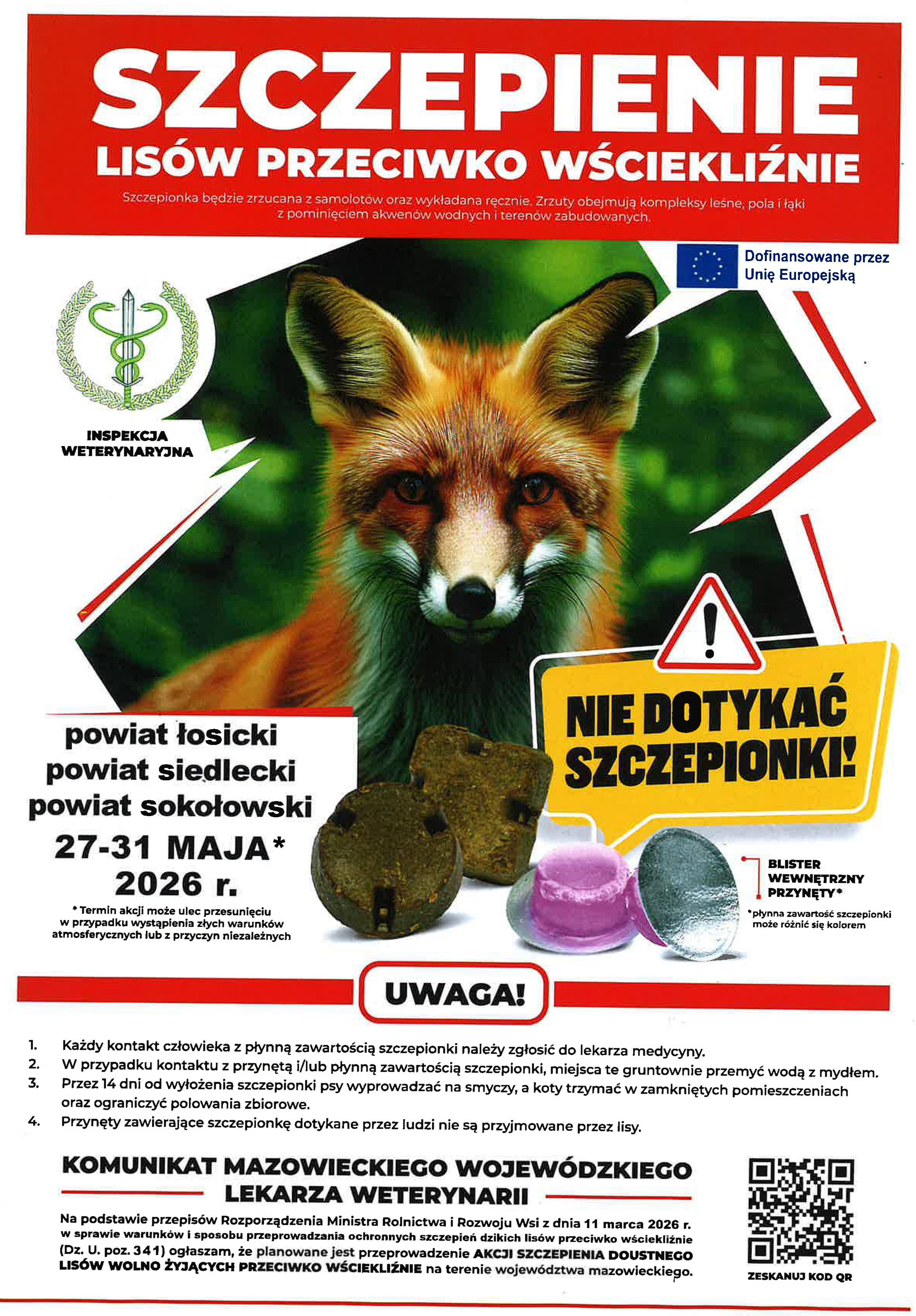Szczepienie lisów