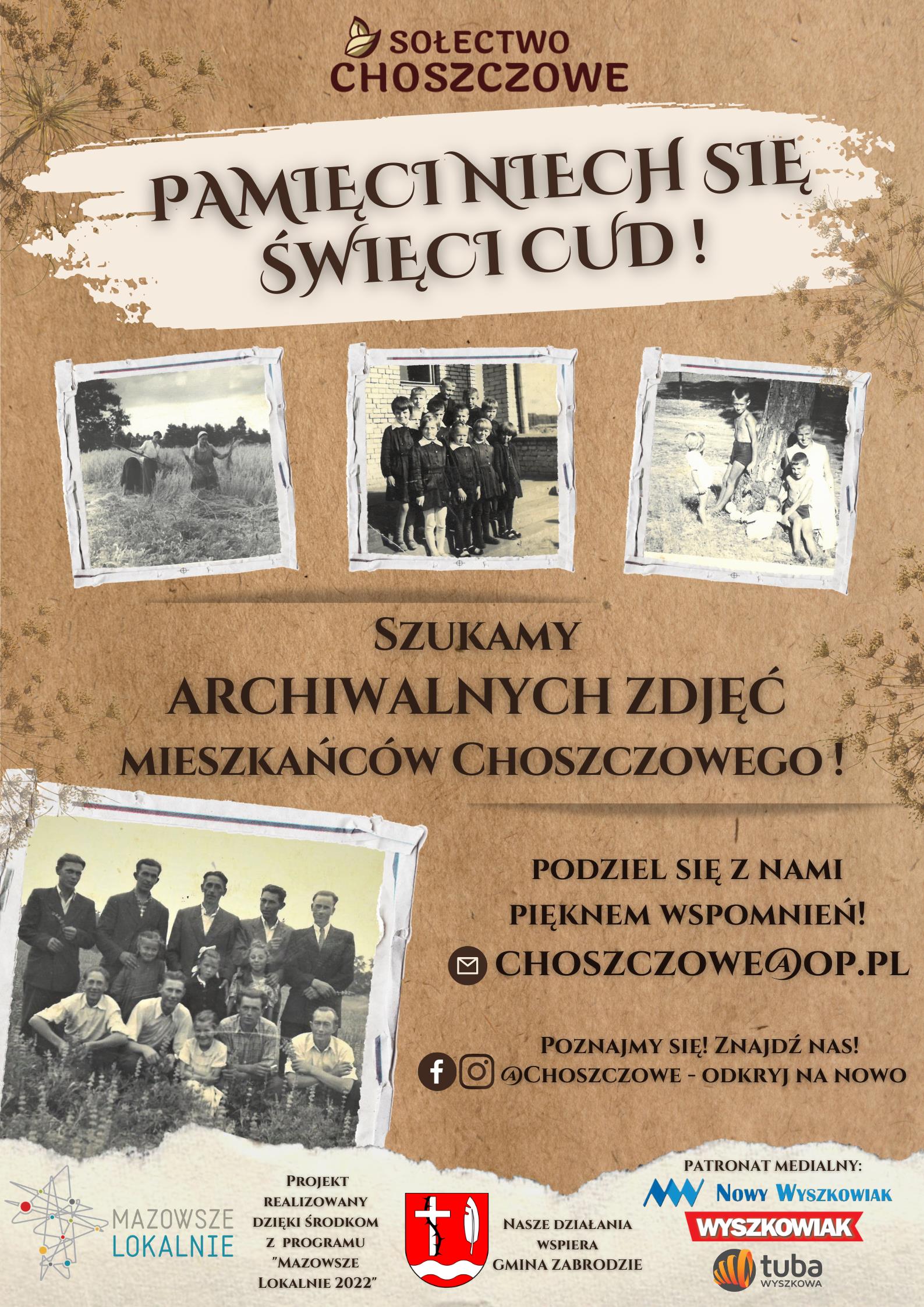 Sołectwo Choszczowe. Pamięci niech się święci cud!