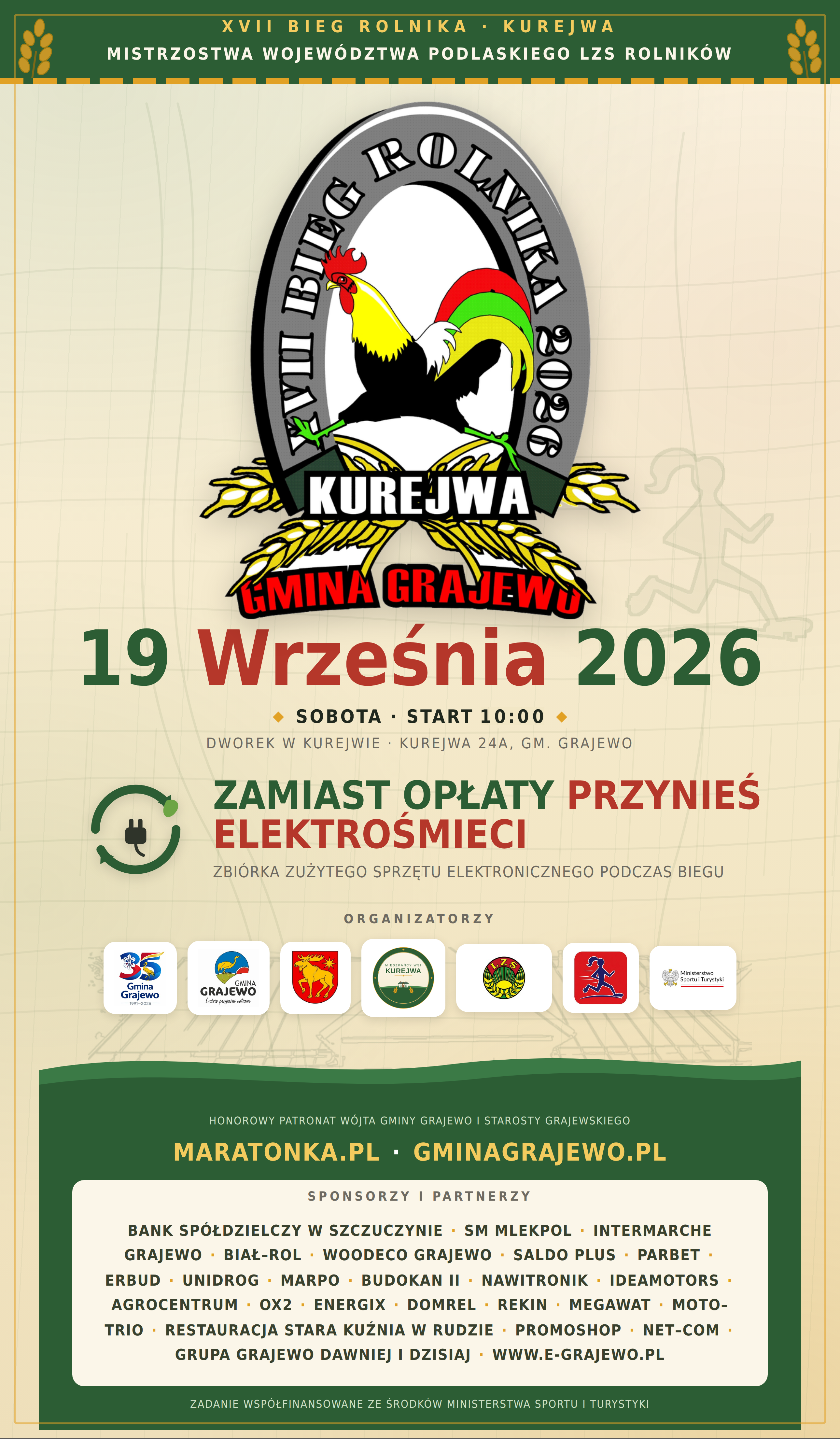 Plakat Bieg Rolnika