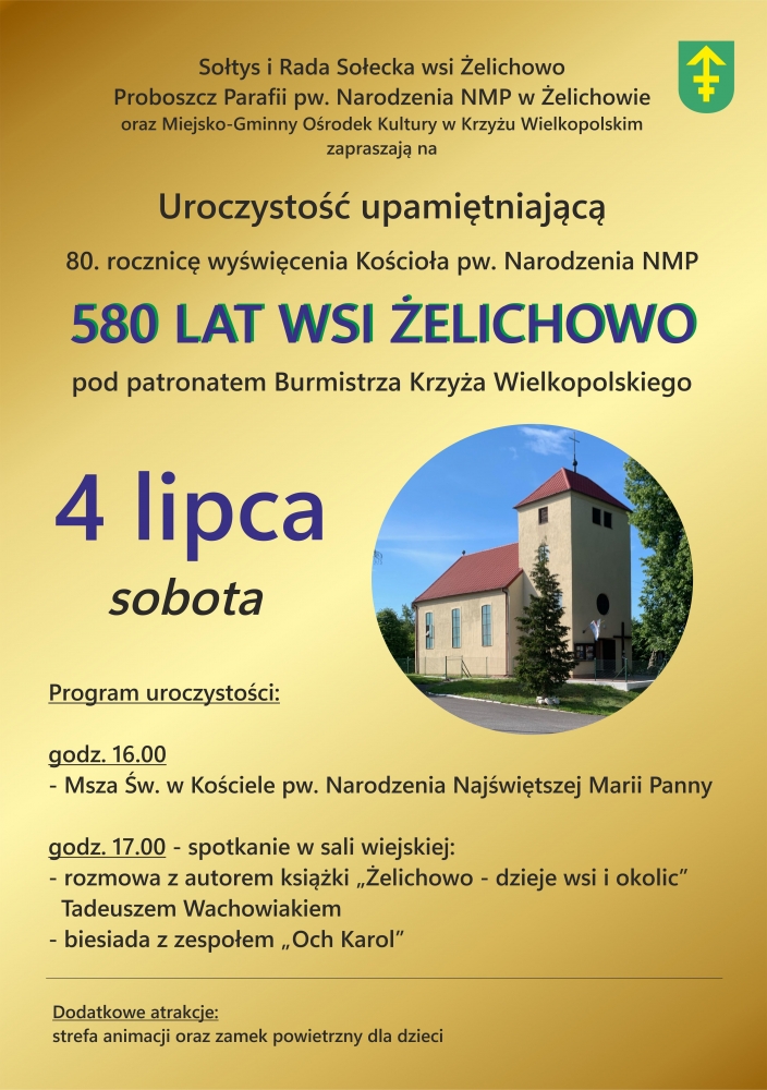 580-lecie wsi Żelichowo