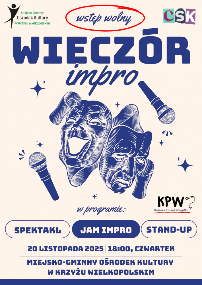 Wieczór inpro - zaproszenie