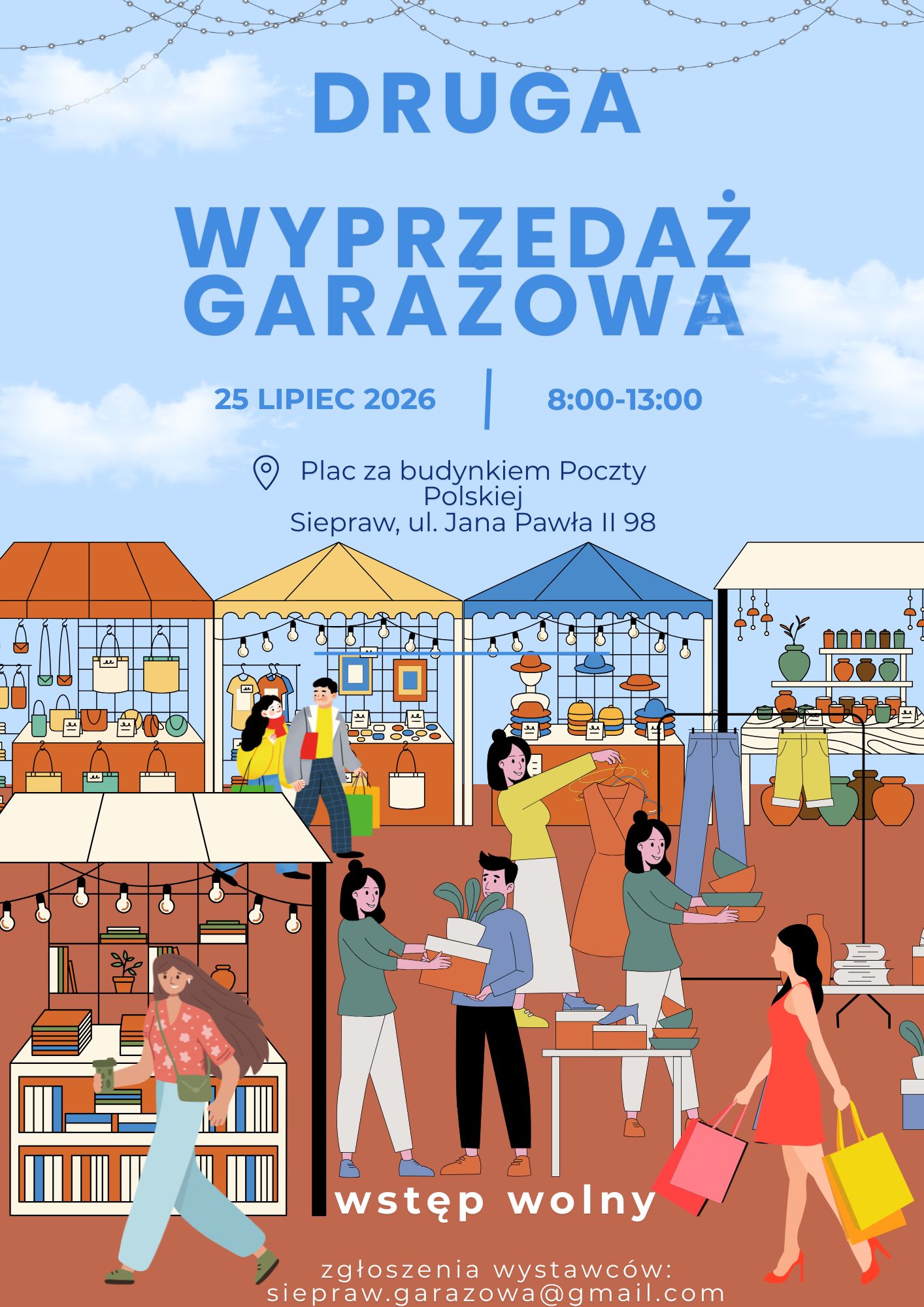 Druga wyprzedaż garażowa