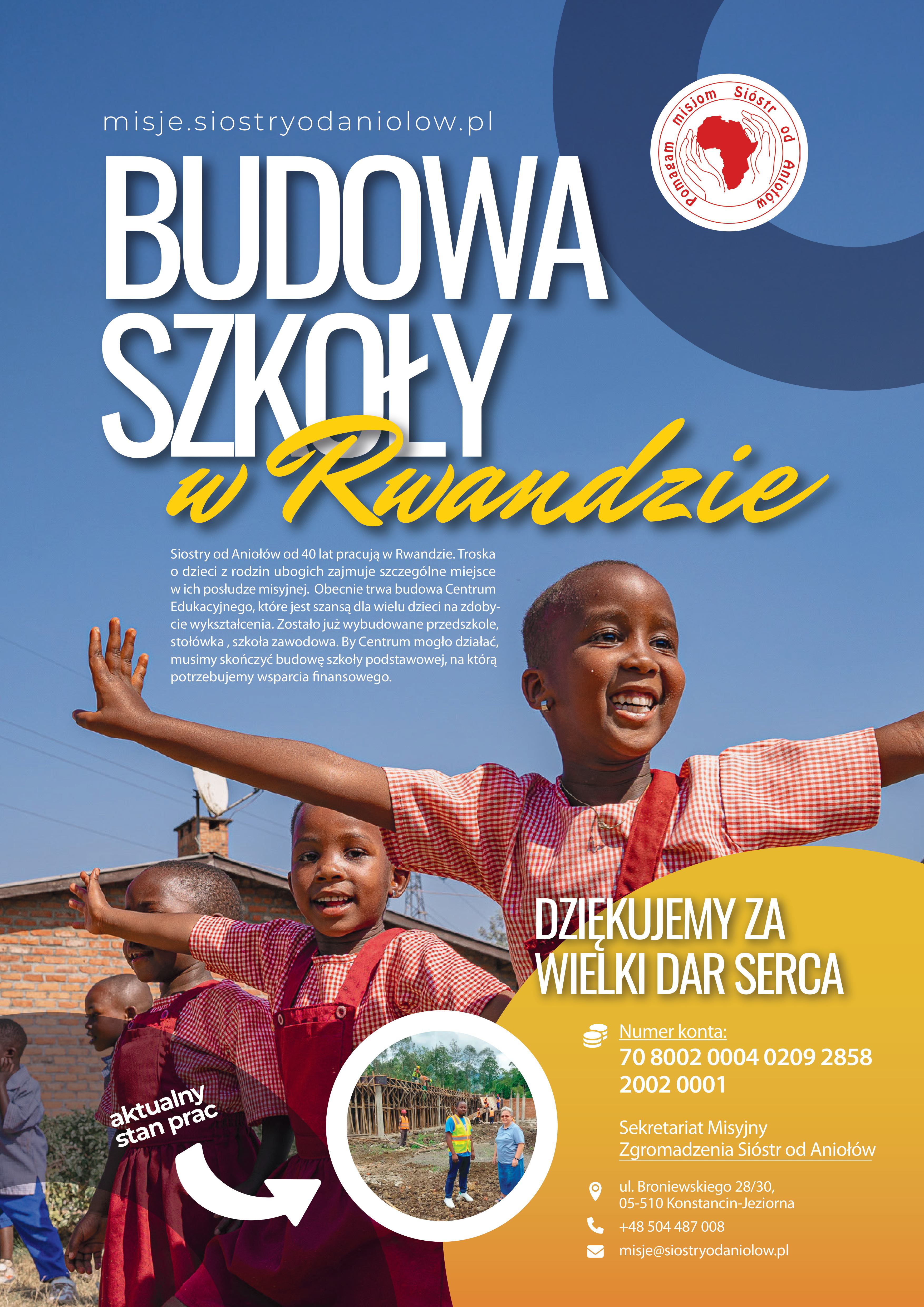 Budowa Szkoły w Rwandzie