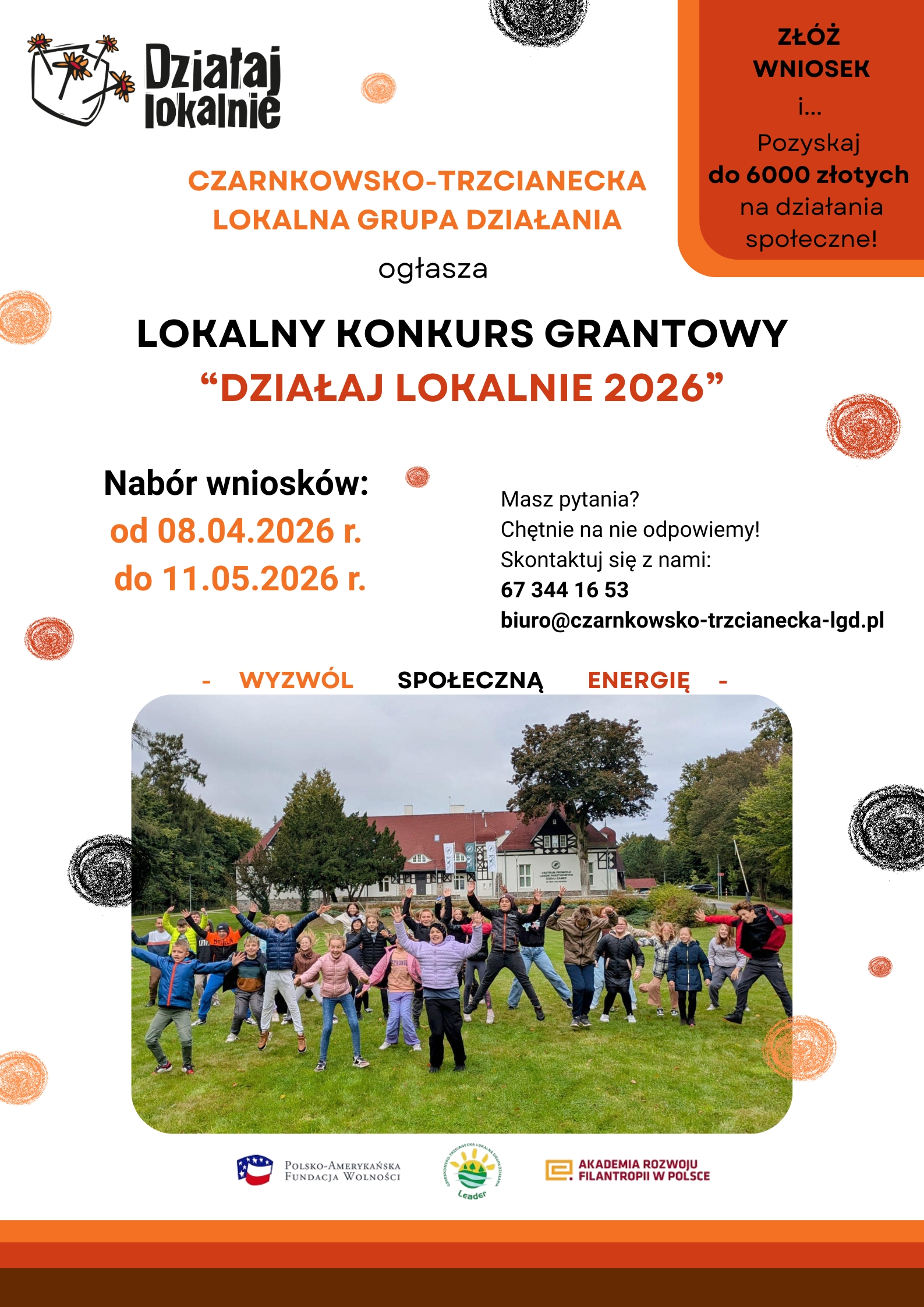 GD - Lokalny konkurs grantowy "Działaj lokalnie 2026"