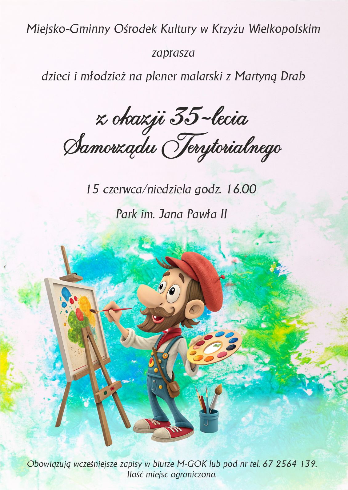 Plener malarski - zaproszenie