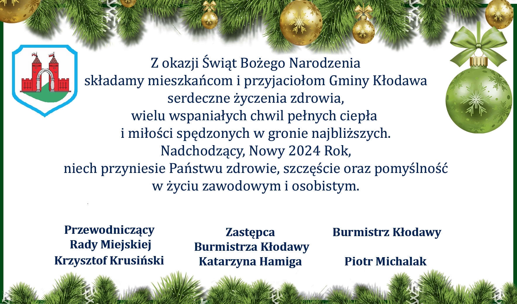 Życzenia Bożonarodzeniowe