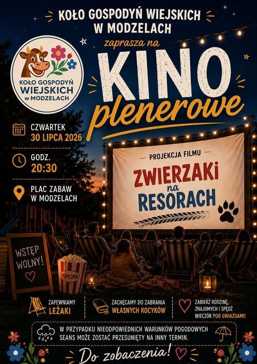 Plakat kino plenerowe