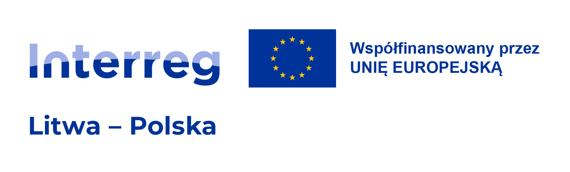Interreg Litwa - Polska. Współfinansowane przez Unię Europejską