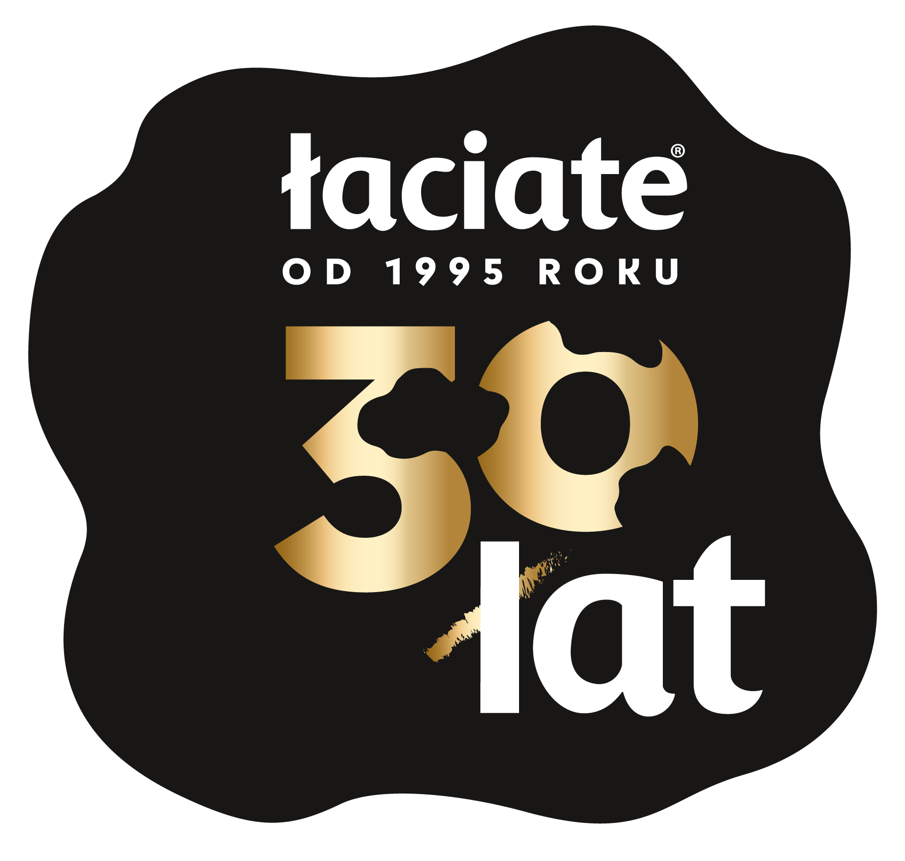 Logo łaciate 30-lat