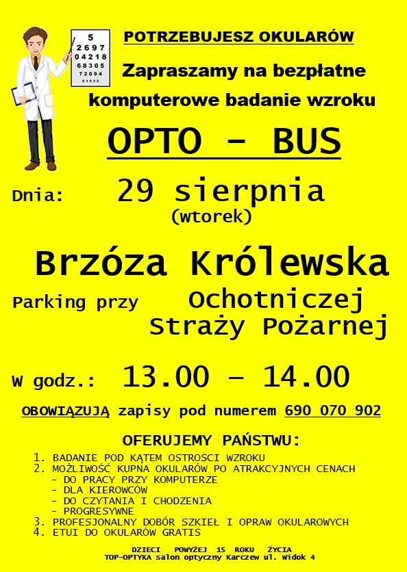 Bezpłatne badanie wzroku 