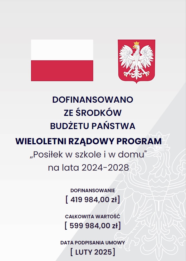 Plakat Posiłek 2025 - obraz