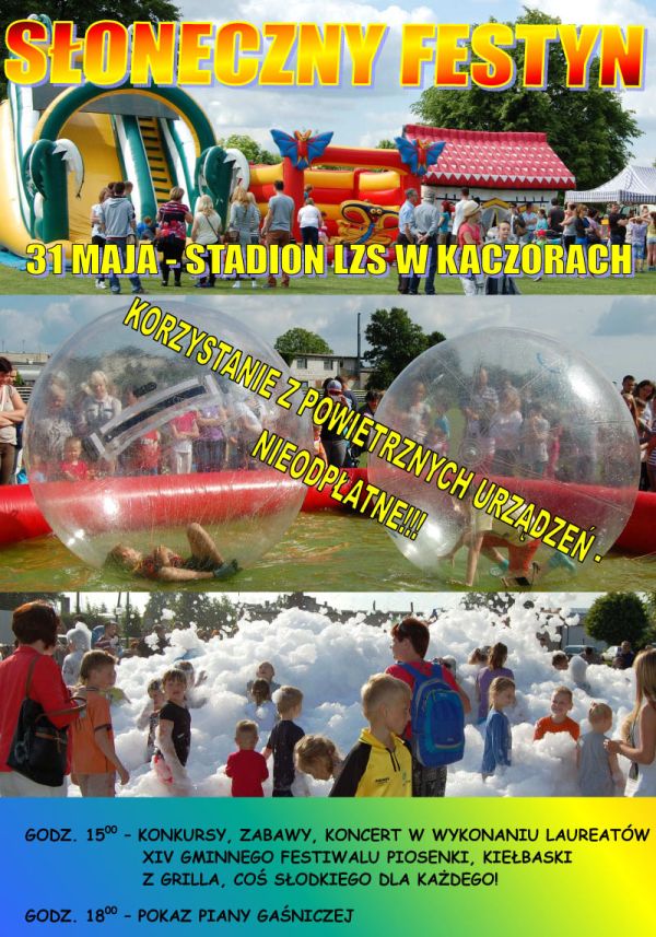 słoneczny festyn
