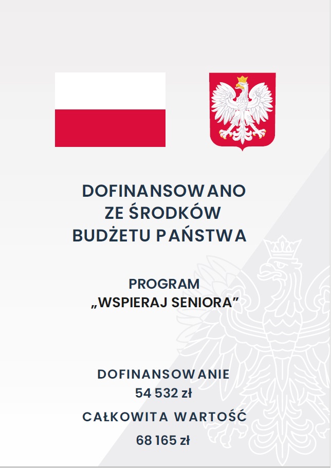 Wspieraj Seniora - plakat