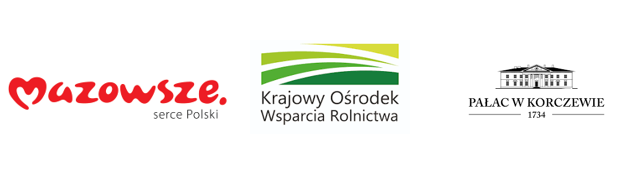 loga: Mazowsze serce Polski, KOWR, Pałac w Korczewie