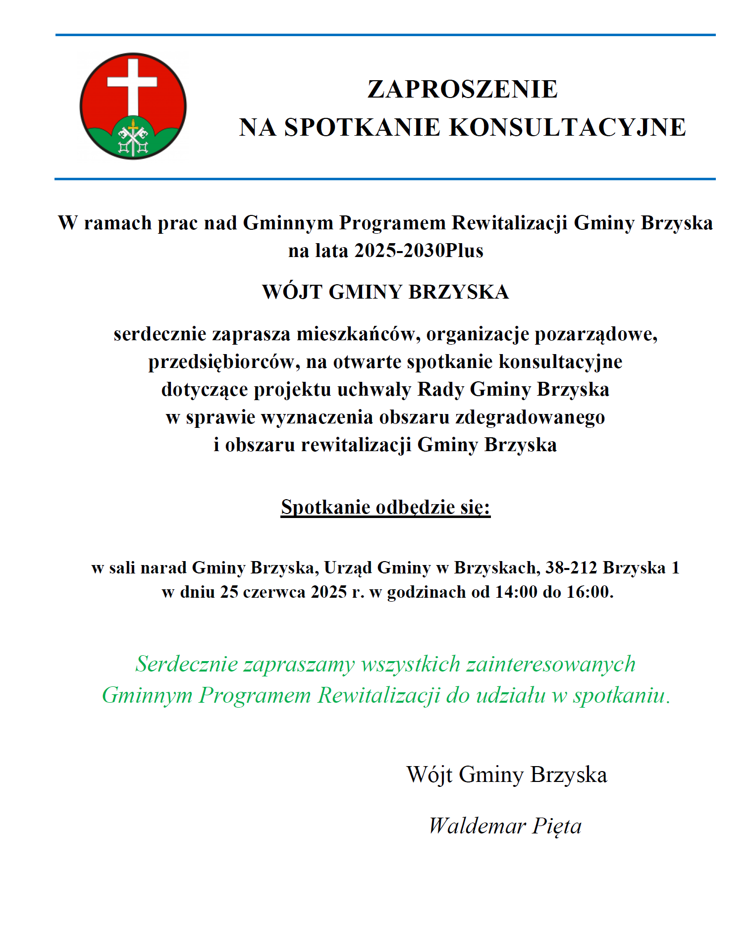 zaproszenie
