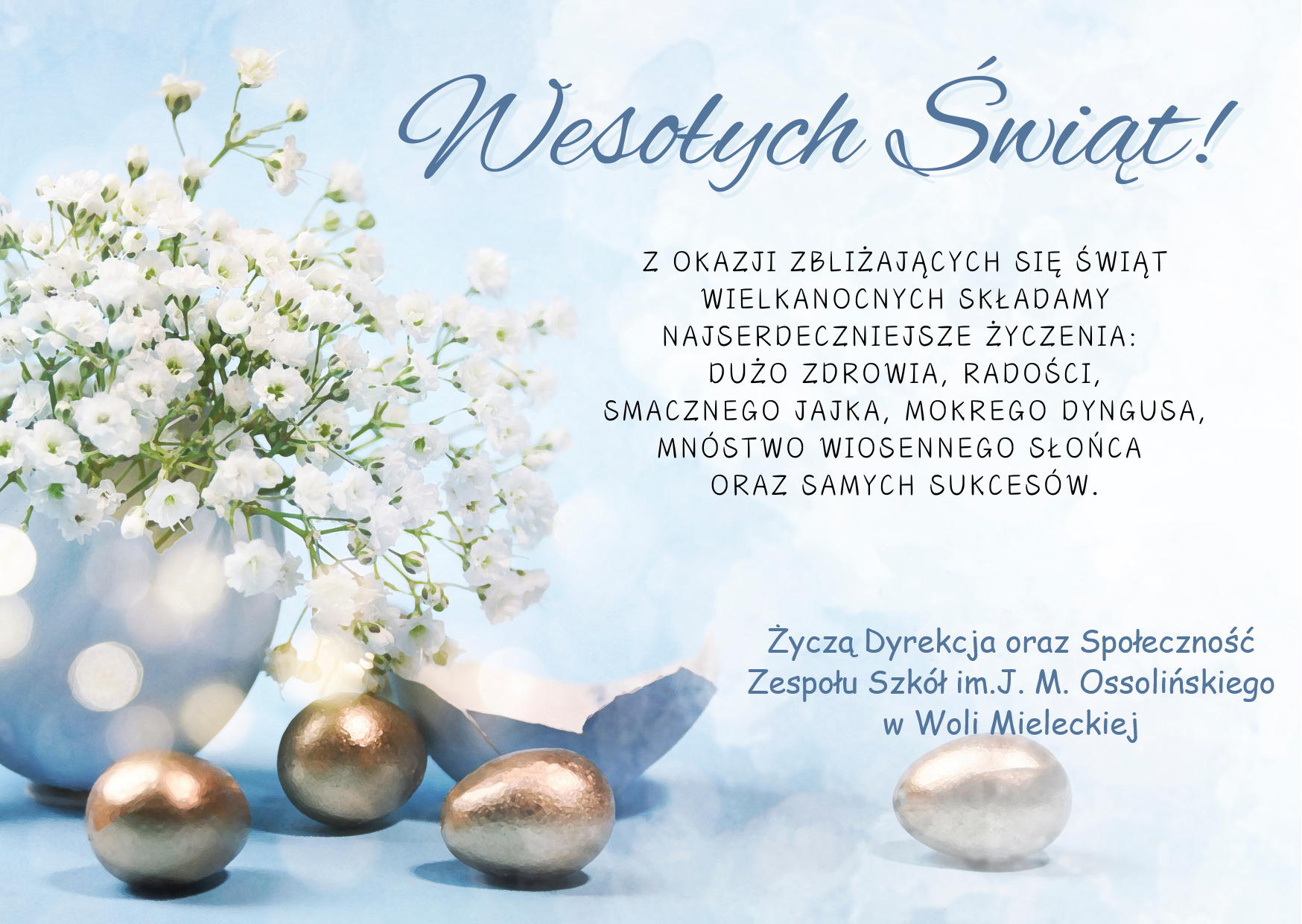 Życzenia Wielkanocne 2025