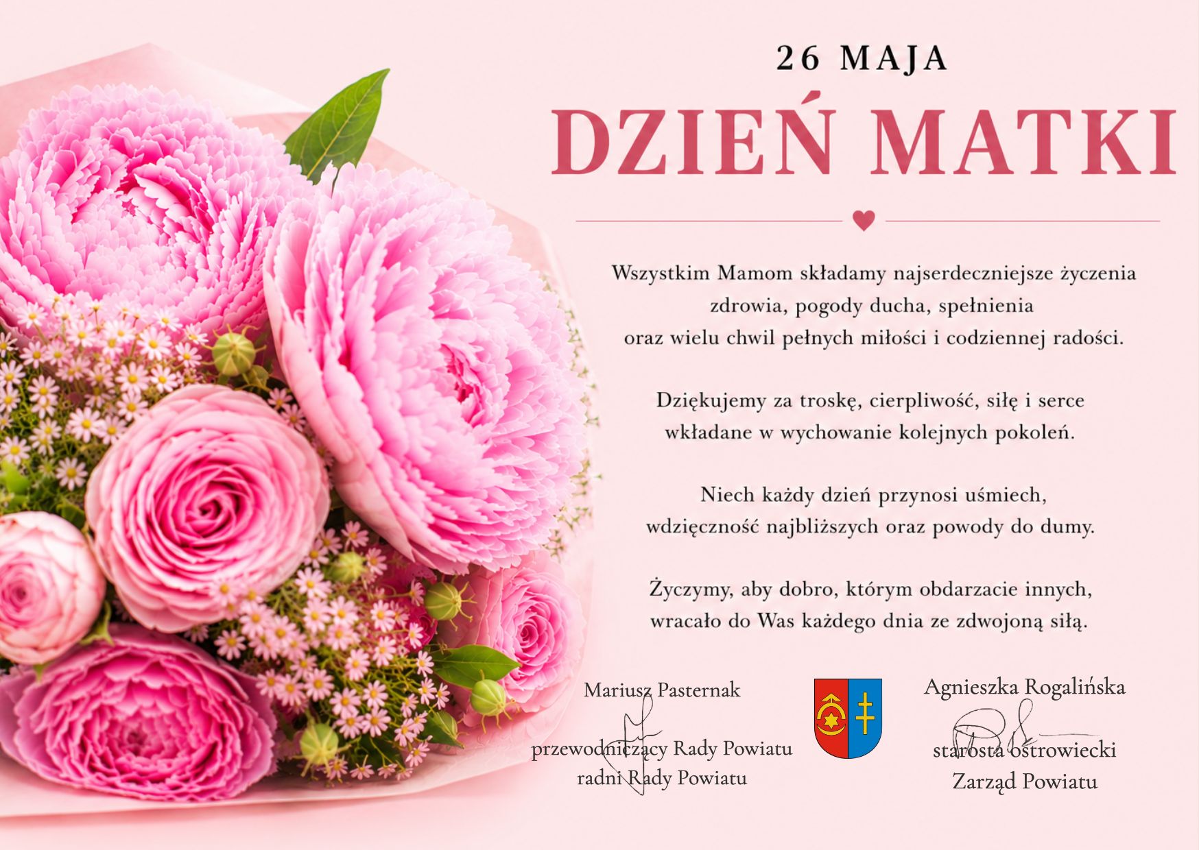 Życzenia na Dzień Mamy