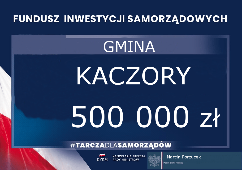 dofinansowania w ramach Tarczy dla Samorządów