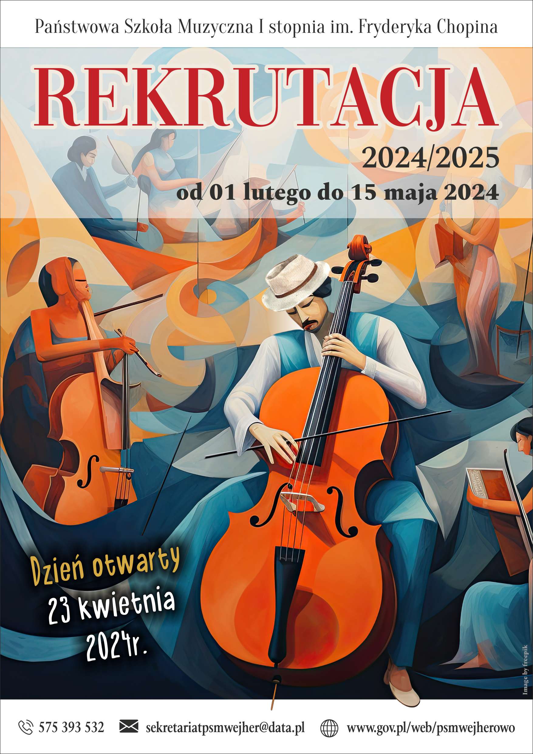 Rekrutacja do szkoły Muzycznej w Wejherowie