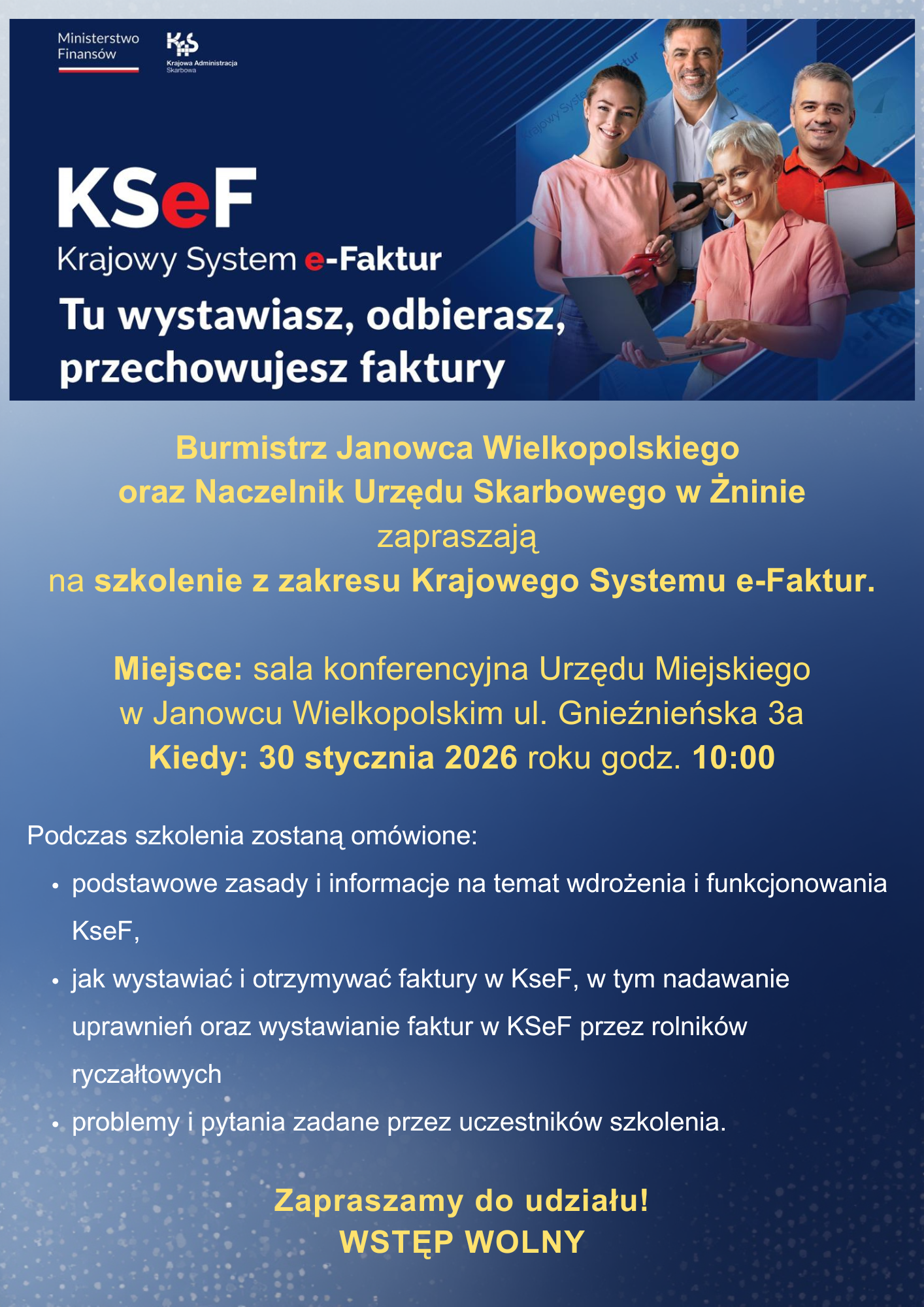 szkolenie e-Faktury