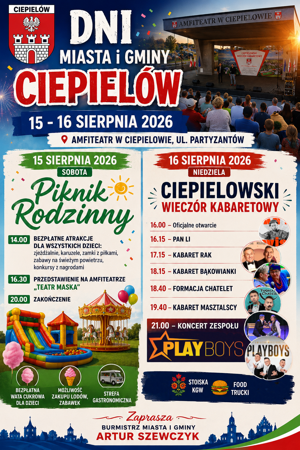 Dni Miasta i Gminy Ciepielów 2026 