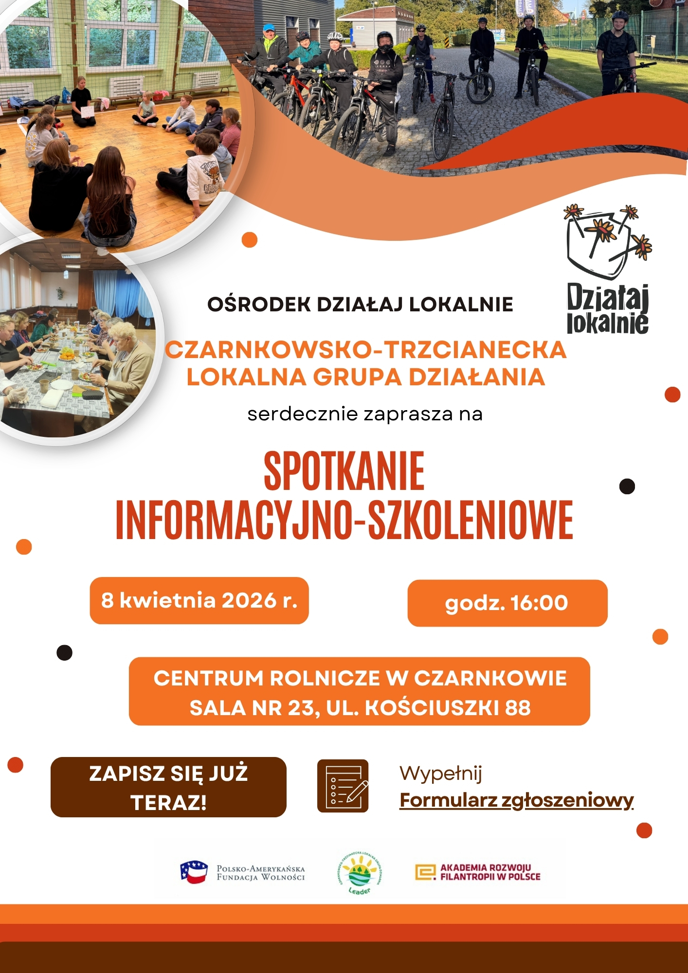 LGD - Lokalny konkurs grantowy "Działaj lokalnie 2026"