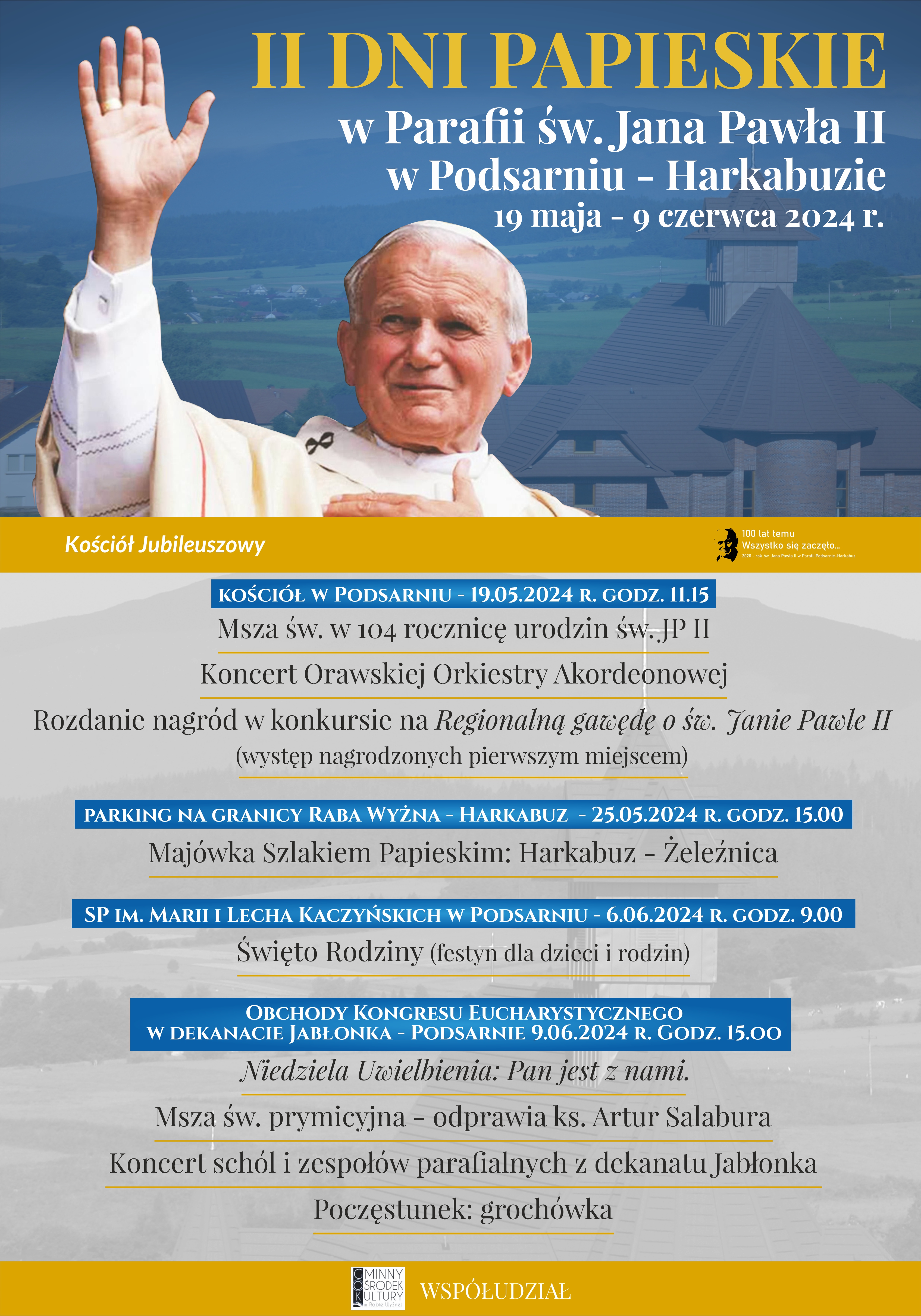 Inauguracja Dni Papieskich 