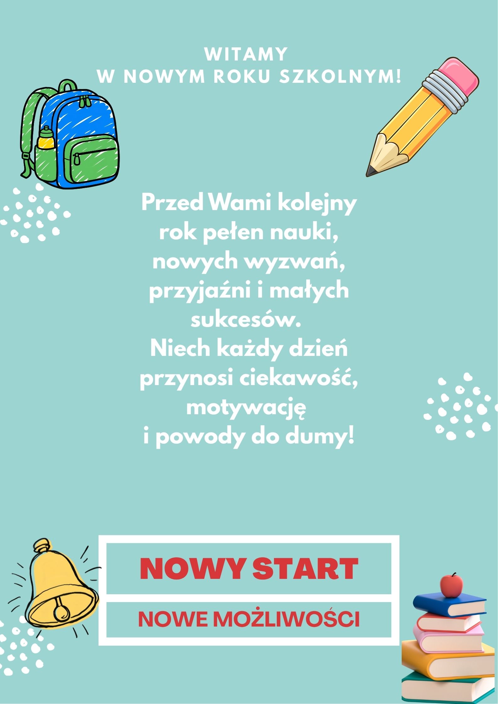 Witamy w nowym roku szkolnym!