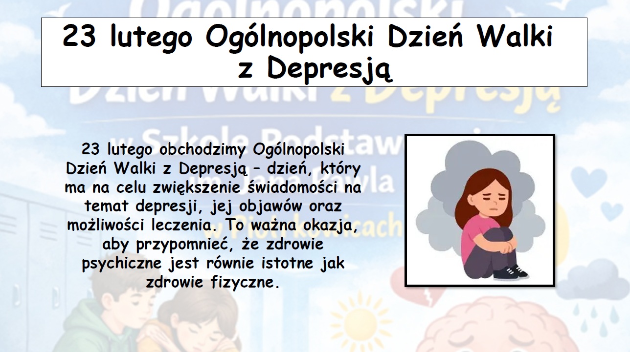 Ogólnopolski Dzień Walki z Depresją