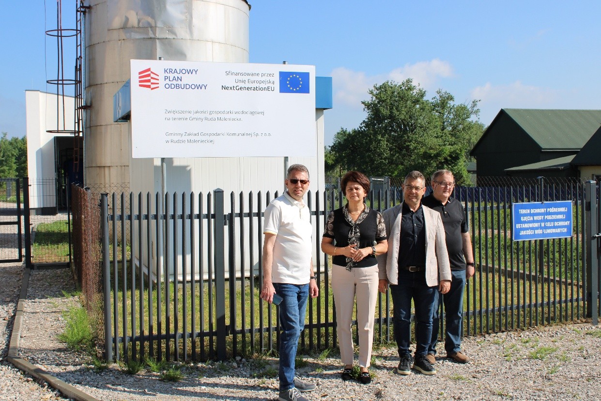 Zwiększenie jakości gospodarki wodociągowej na terenie Gminy Ruda Maleniecka