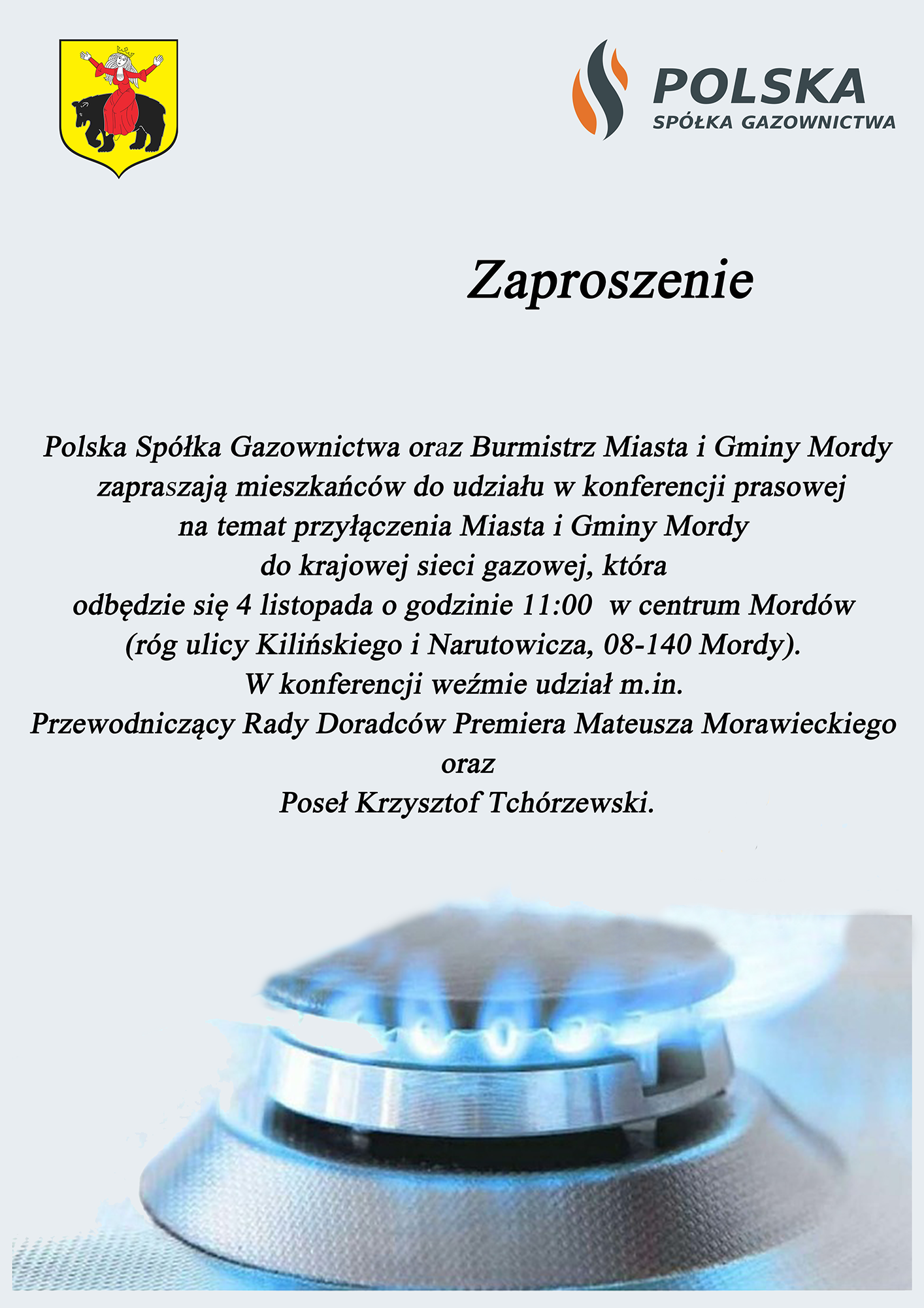 Zaproszenie na spotkanie 4-tego listopada 2021r.