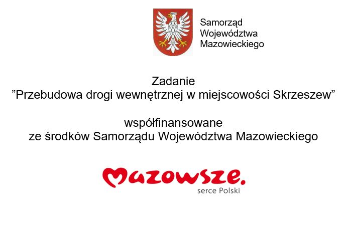 Przebudowa drogi wewnętrznej w miejscowości Skrzeszew
